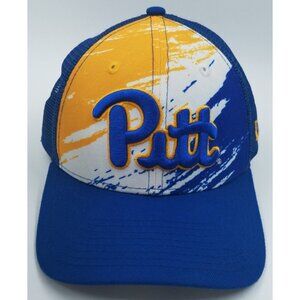 Pitt Panthers NCAA Adjustable New Era Graffiti Mesh Snapback Baseball Hat Cap
